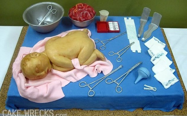 Horrifying Baby Shower Cakes That Will Put You Off Childbirth