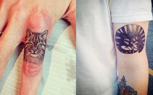 25 Tasteful  Simple Cat Tattoo Designs  Purrfect Love