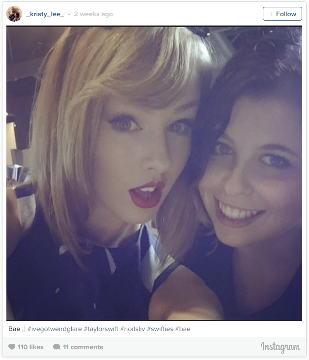 So Taylor Swift Met Her Doppelganger 