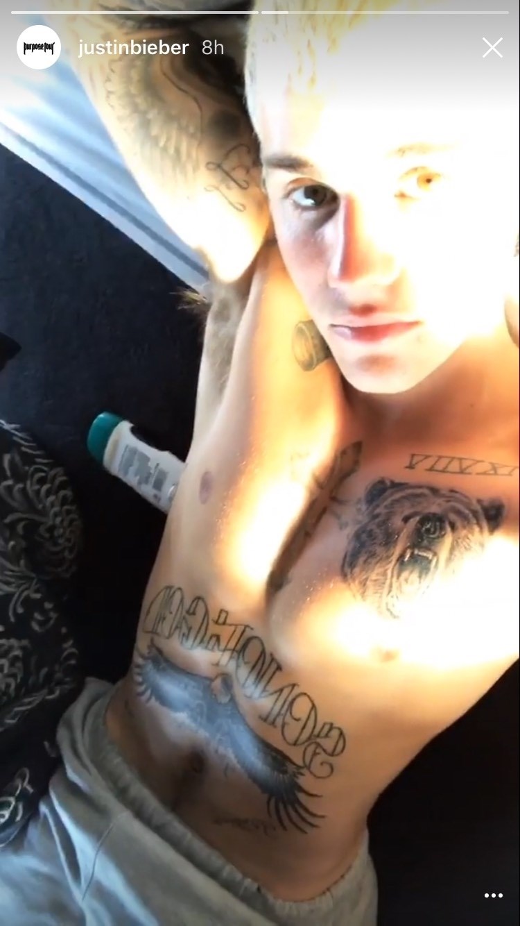 Check Out Justin Biebers New Tattoos He Got In Nz